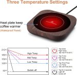 Bsigo Smart Coffee Mug Warmer & Cute Cat Mug Set, Beverage Cup Warmer for Desk Home Office, Candle Warmer Plate for Milk Tea Water with Two Temperature Setting(Up to 140℉/ 60℃), 8 Hour Auto Shut Off - Image 2